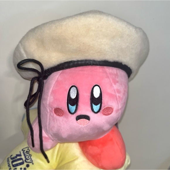 Cream fur beret with adjustable strap - Picture 3 of 8